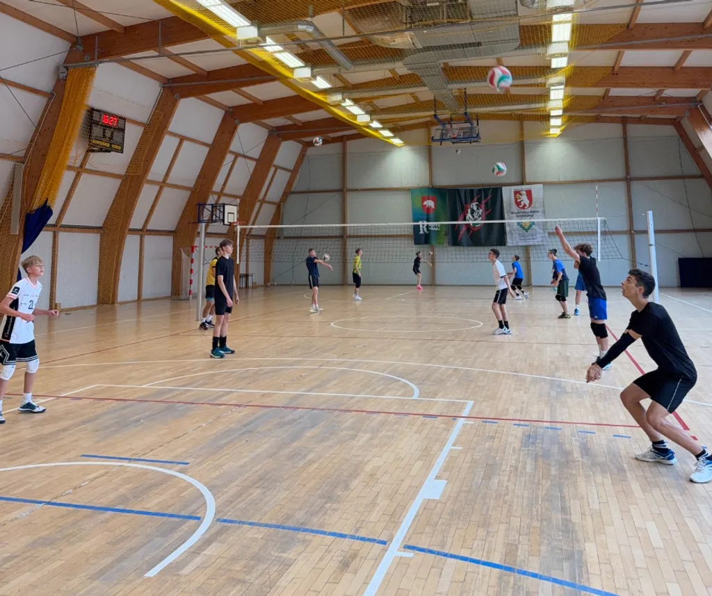 Juniorzy RKS podczas treningu